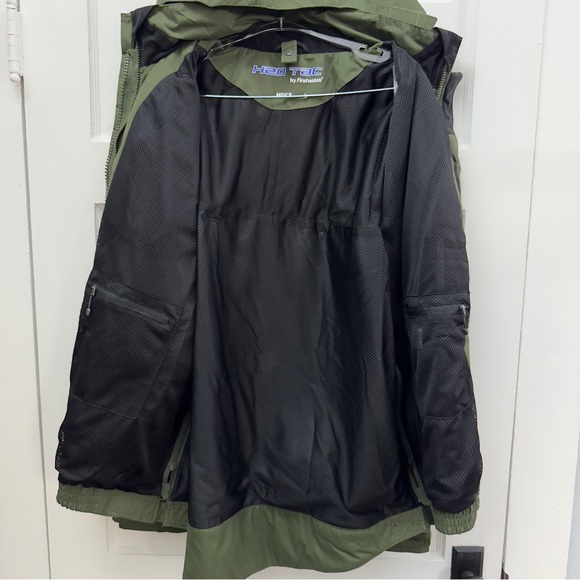 Waterproof Tactical Jacket H2O Tac Men’s L Green NWT - Picture 10 of 16